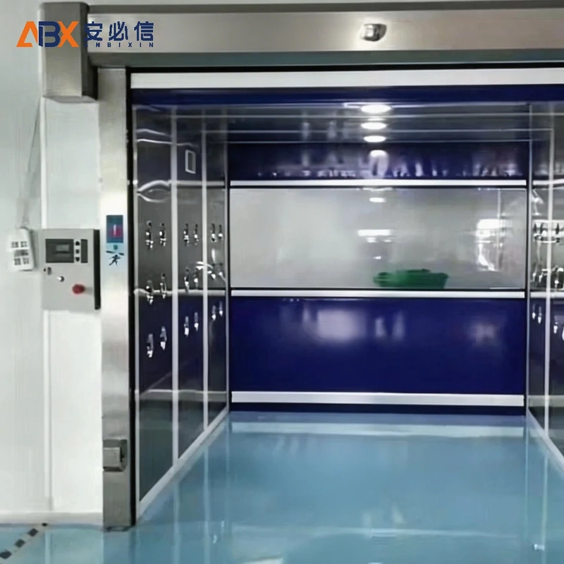 日照感应快速门